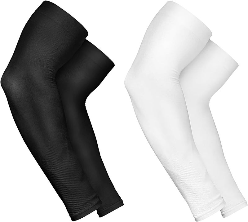 AURUZA Arm Sleeves for Men & Women - UV Sun Protection, Cooling Compression - Image 1